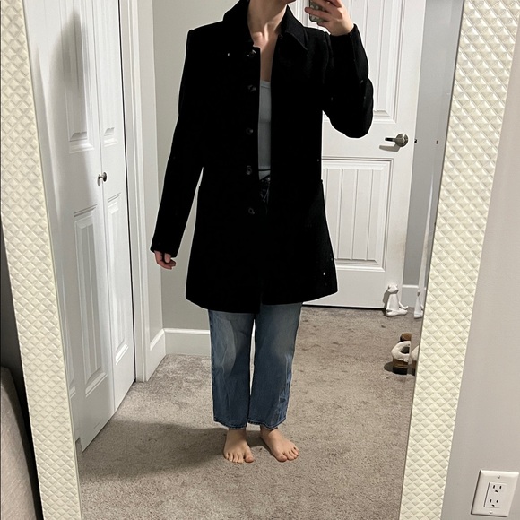 Mango Mid Length Wool Coat - Picture 6 of 9